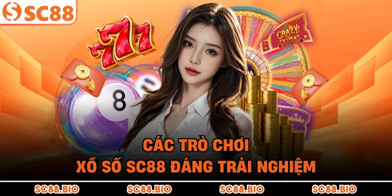 Xổ số SC88 - Sảnh Cược Đẳng Cấp, Tỷ Lệ Thưởng Cao Nhất 2026