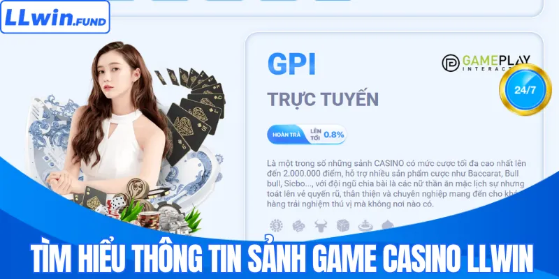 Casino LLWIN - Sảnh Game Hiện Đại & Cơ Hội Thắng Lớn 2026