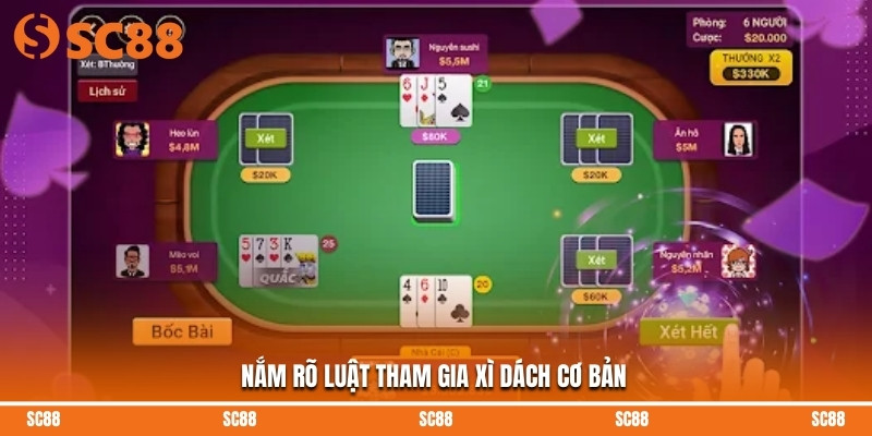 Cách Chơi Xì Dách SC88 Chi Tiết, Dễ Hiểu Cho Người Mới